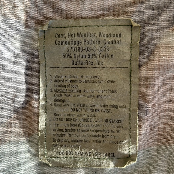 AUTHENTIC VINTAGE CAMO JACKET 🇺🇸 - Picture 6 of 6